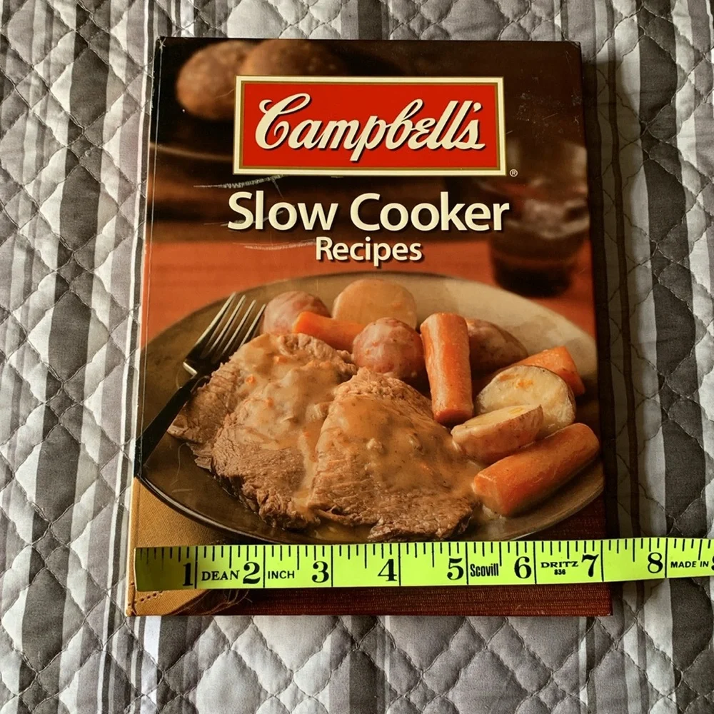 Campbell’s Slow Cooker Cookbook for Kitchen Enthusiasts EUC